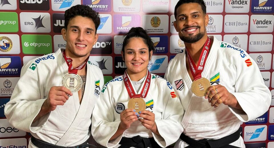 Brasil conquista sete medalhas no Grand Slam de Astana no Cazaquistão