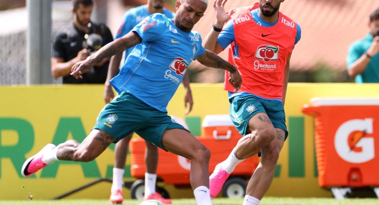Wesley é cortado da Seleção Brasileira por lesão em amistoso