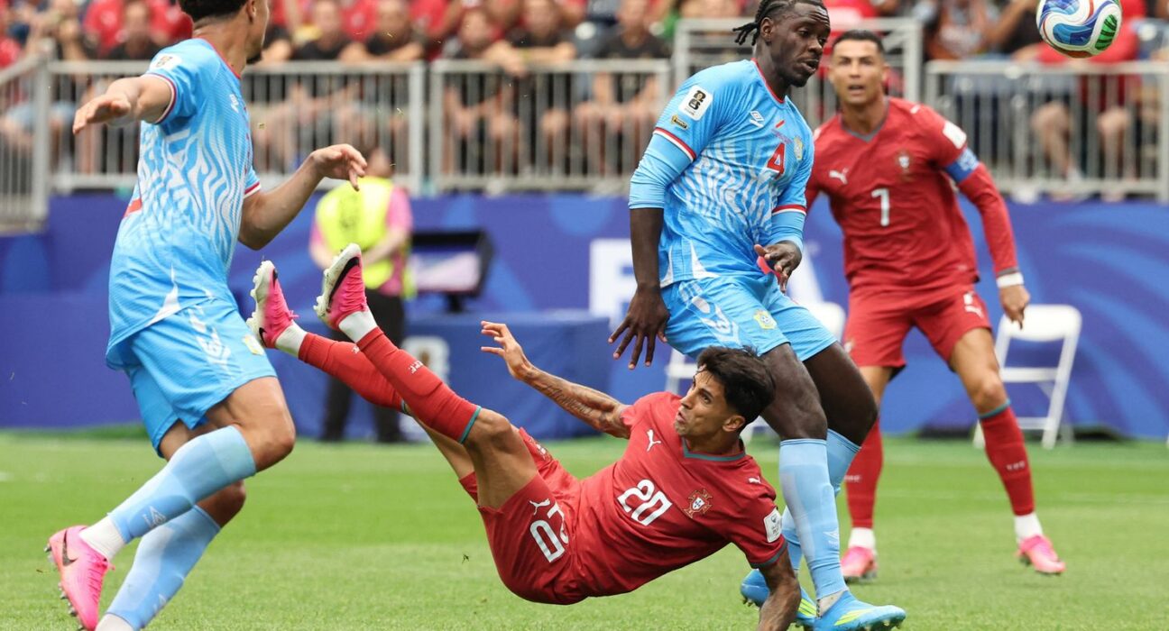 Portugal e RD Congo empatam; congoleses marcam primeiro gol em Copas