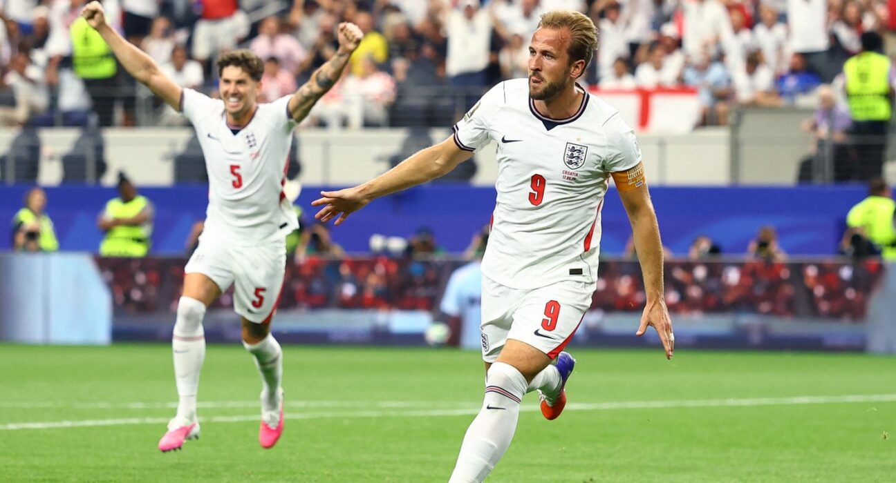 Harry Kane sobra em campo e Inglaterra bate Croácia por 4 a 2 na Copa