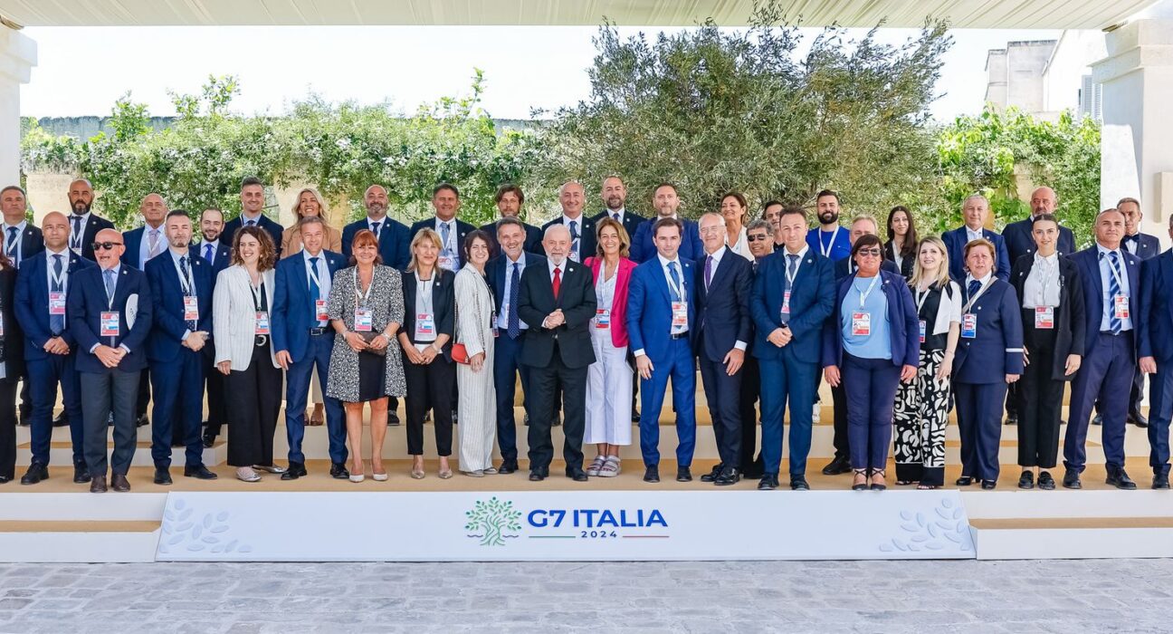 No G7, Lula cobra empenho dos países ricos diante de desigualdades