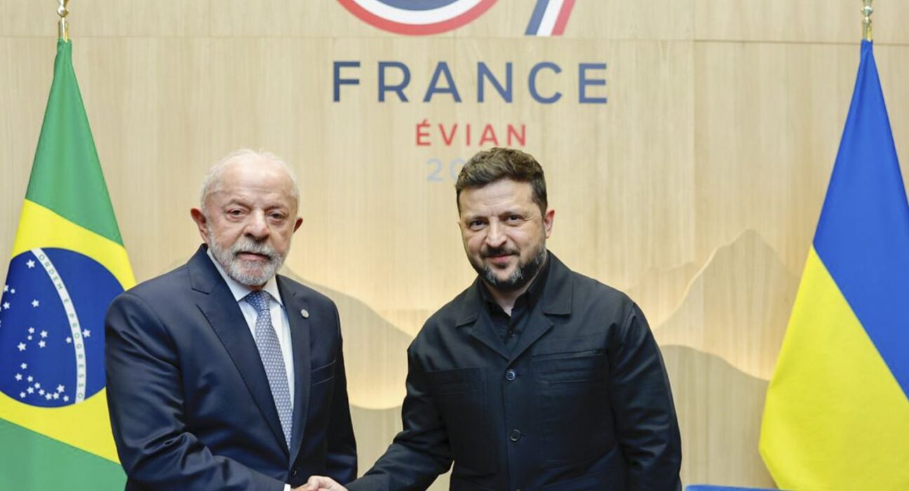Lula e Zelensky debatem saída diplomática para guerra Ucrânia x Rússia