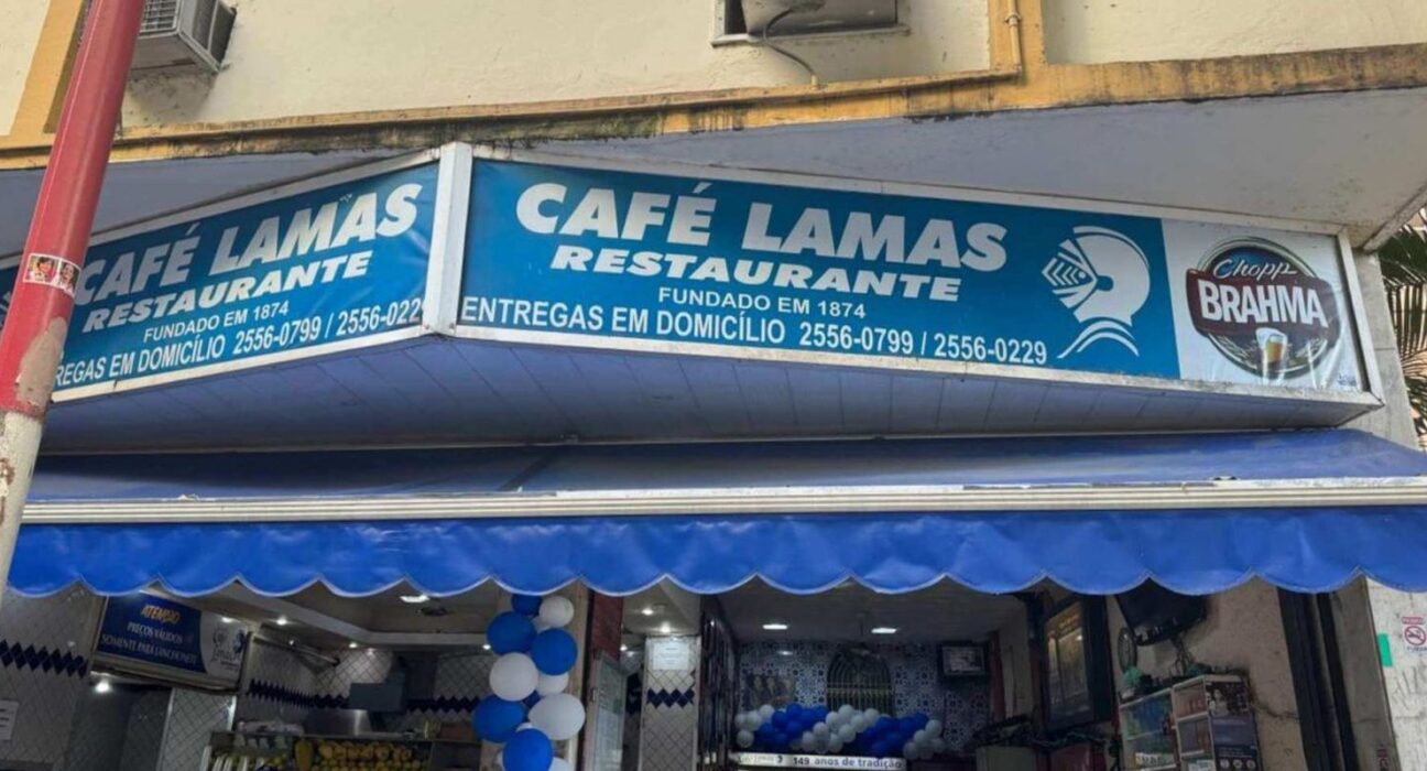 Incêndio atinge restaurante Lamas, o mais antigo em atividade no Rio