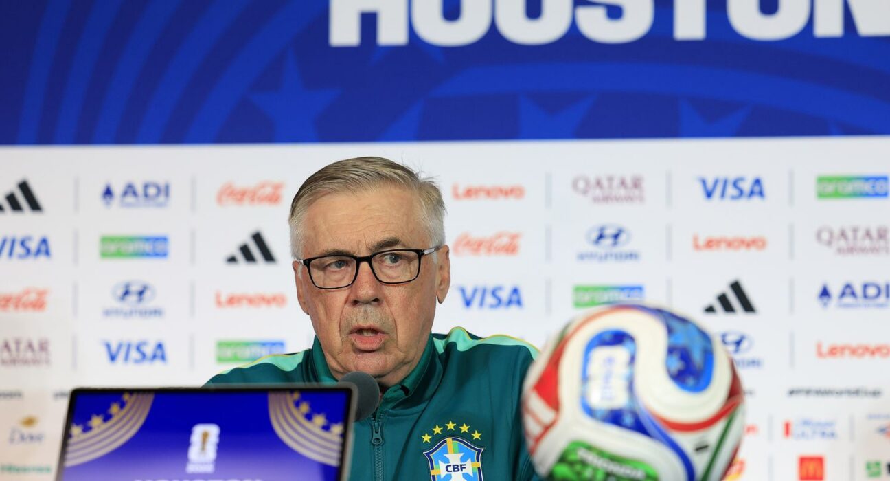 Ancelotti omite escalação do Brasil na véspera do duelo contra o Japão