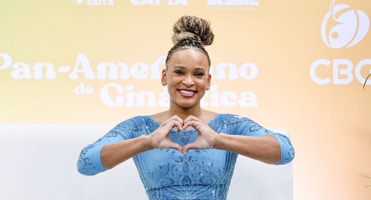 Rebeca Andrade volta com ouro no Pan de ginástica artística