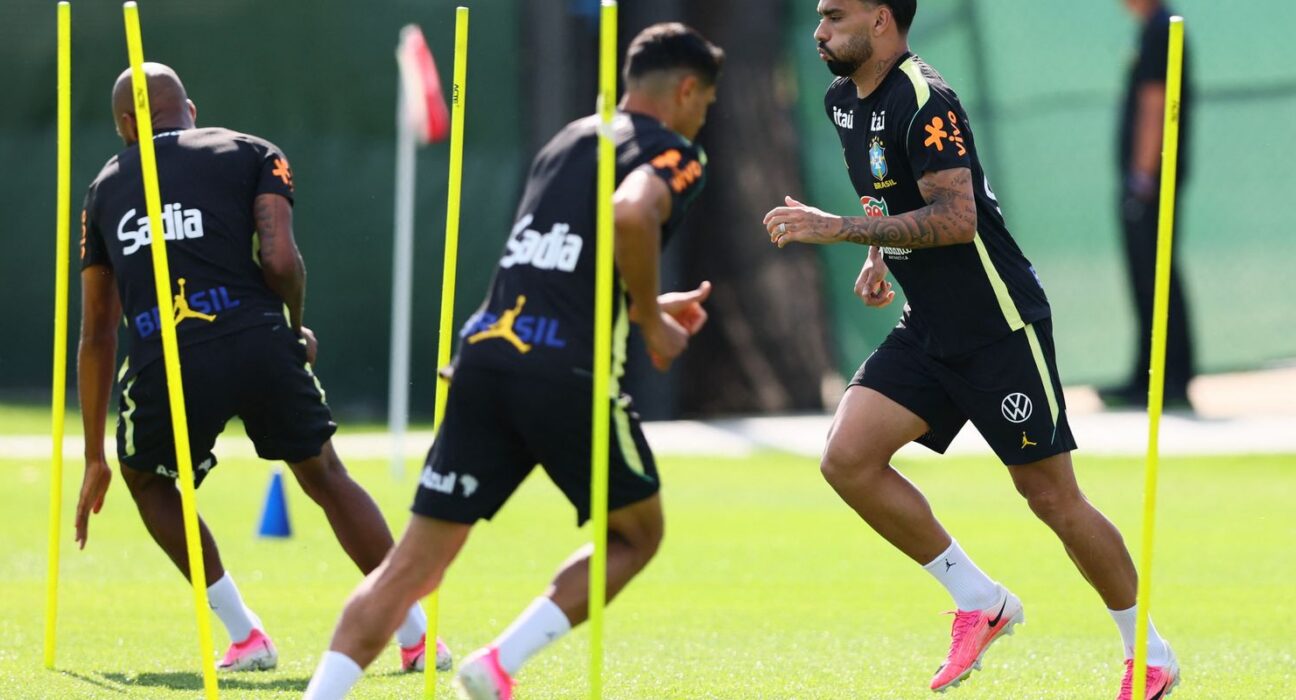 Seleção brasileira se reapresenta e faz 1º treino para encarar Haiti