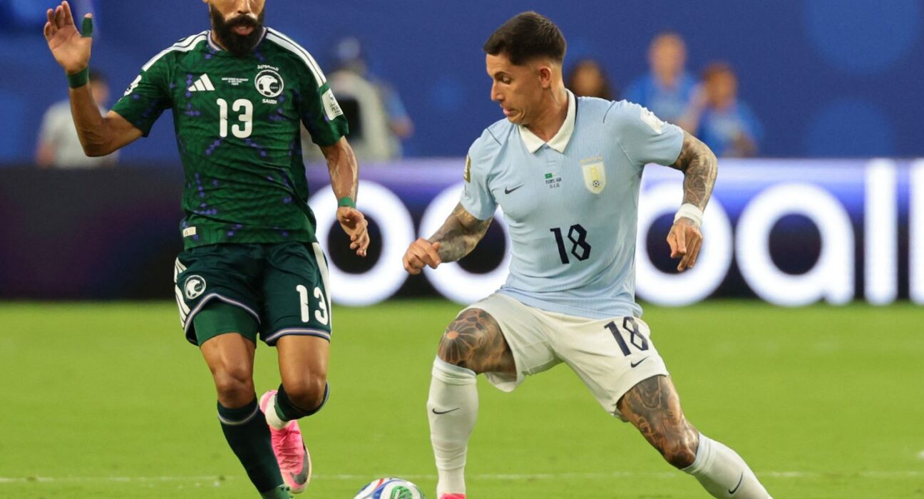 Uruguai arranca 1 a 1 com Arábia Saudita em estreia do Grupo H da Copa