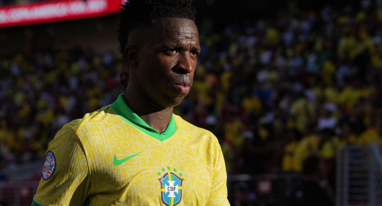 Com gol em todos os jogos até agora, Vini Jr busca feito raro em Copas
