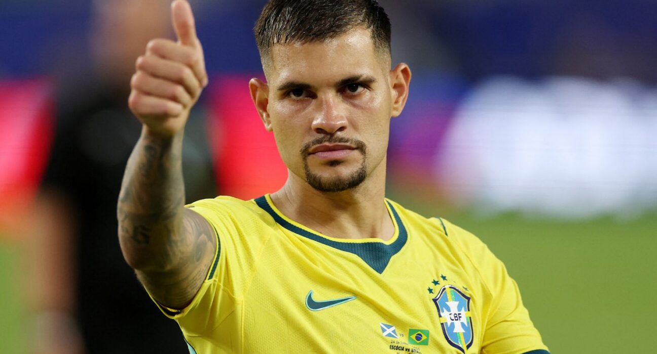 Bruno Guimarães projeta duelo com Odegaard e alerta sobre bola parada