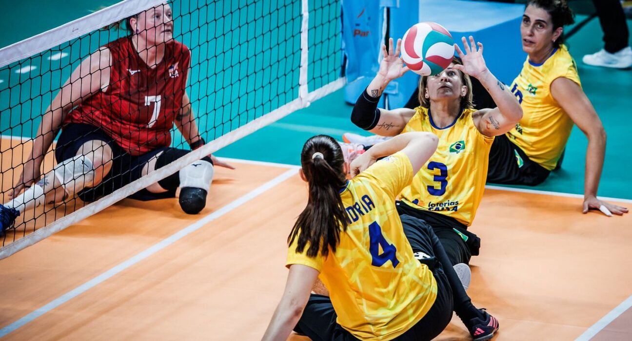 Seleção feminina perde e fica com o vice no Mundial de Vôlei Sentado