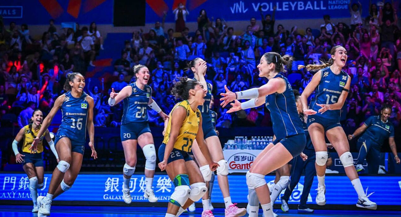 Brasil bate favorita Itália e terá Turquia na final da Liga das Nações