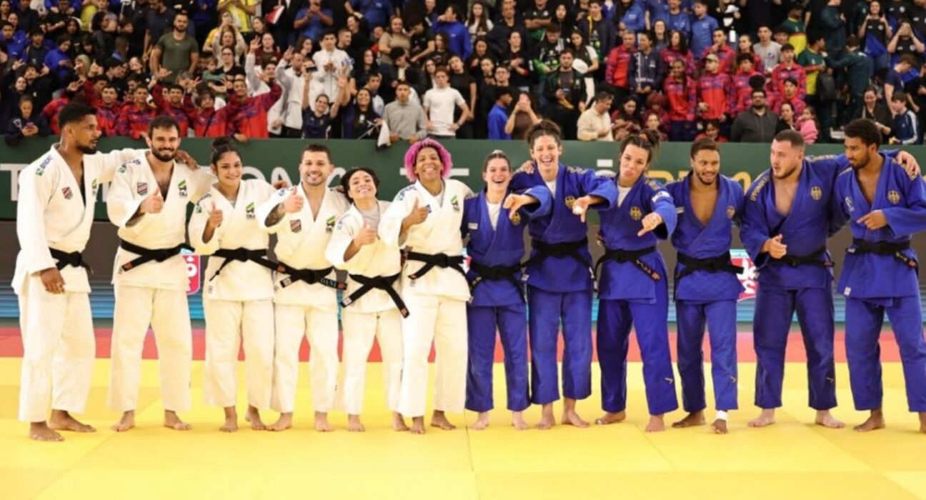 Brasil derrota Alemanha e leva título do Desafio Internacional de Judô