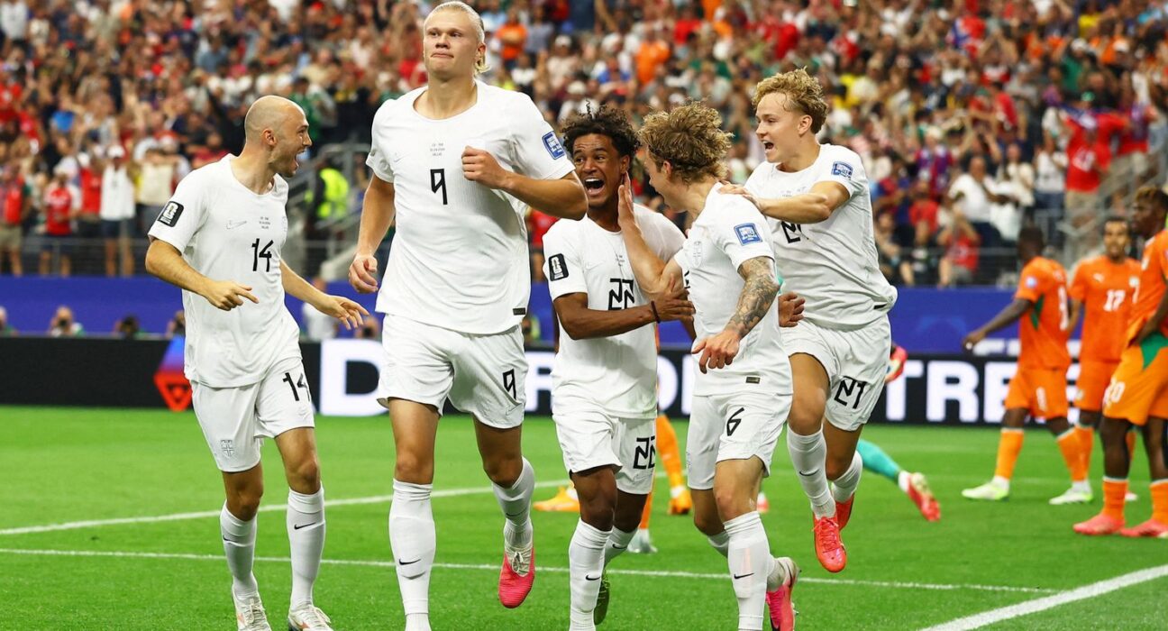 Haaland decide, Noruega vence Costa do Marfim e vai pegar o Brasil