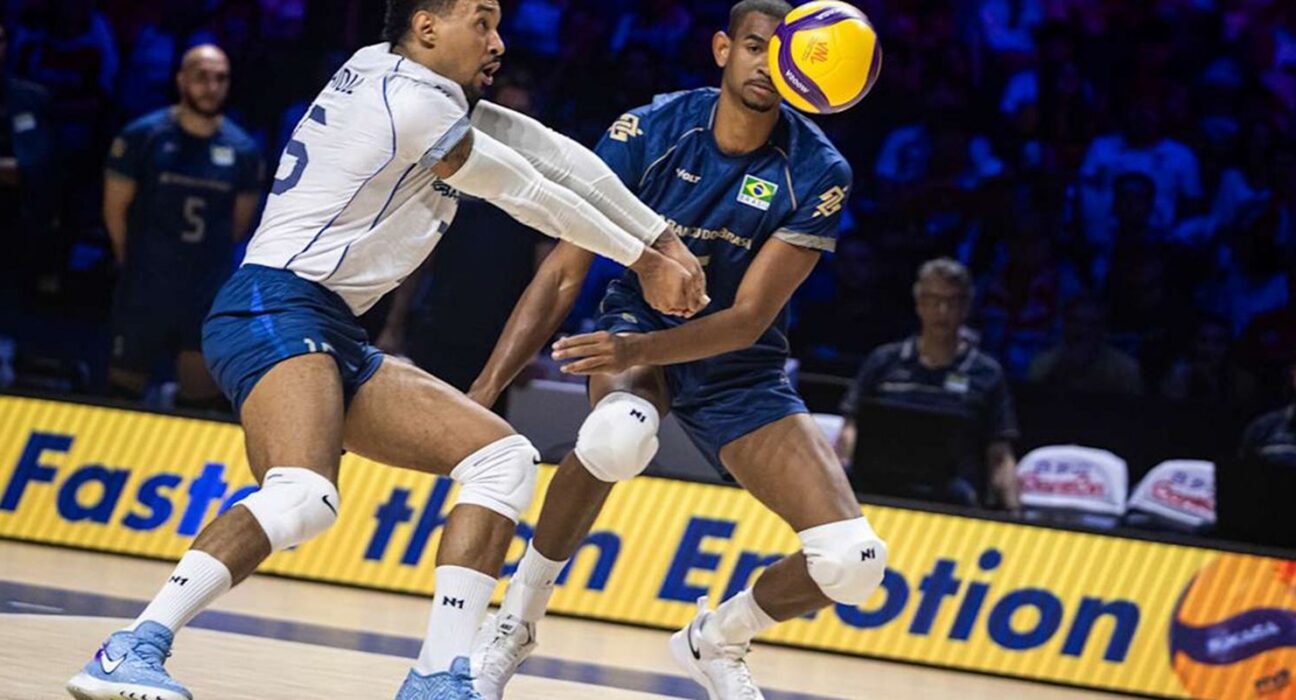 Seleção masculina perde e pode dar adeus à Liga das Nações de vôlei