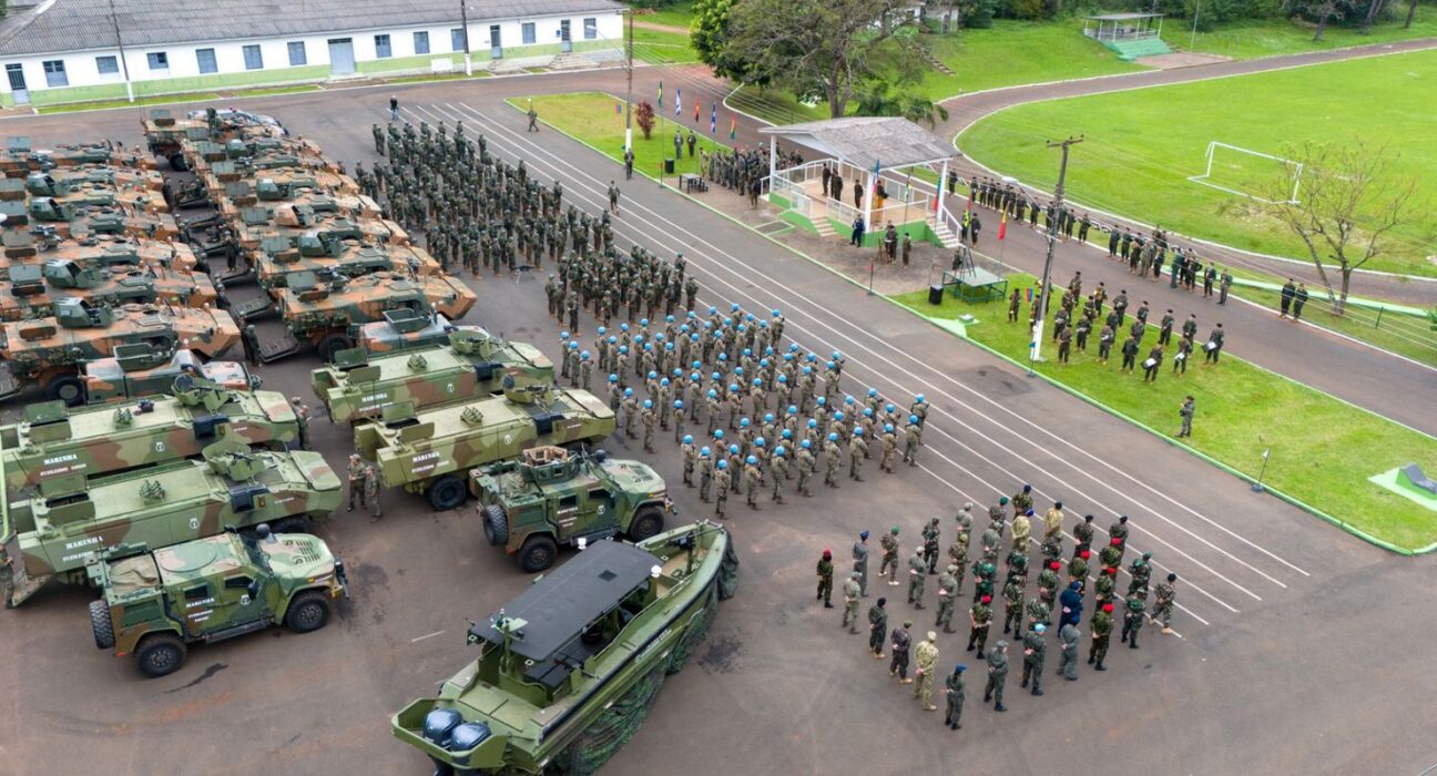 Defesa conclui exercício militar com participação de mais cinco países