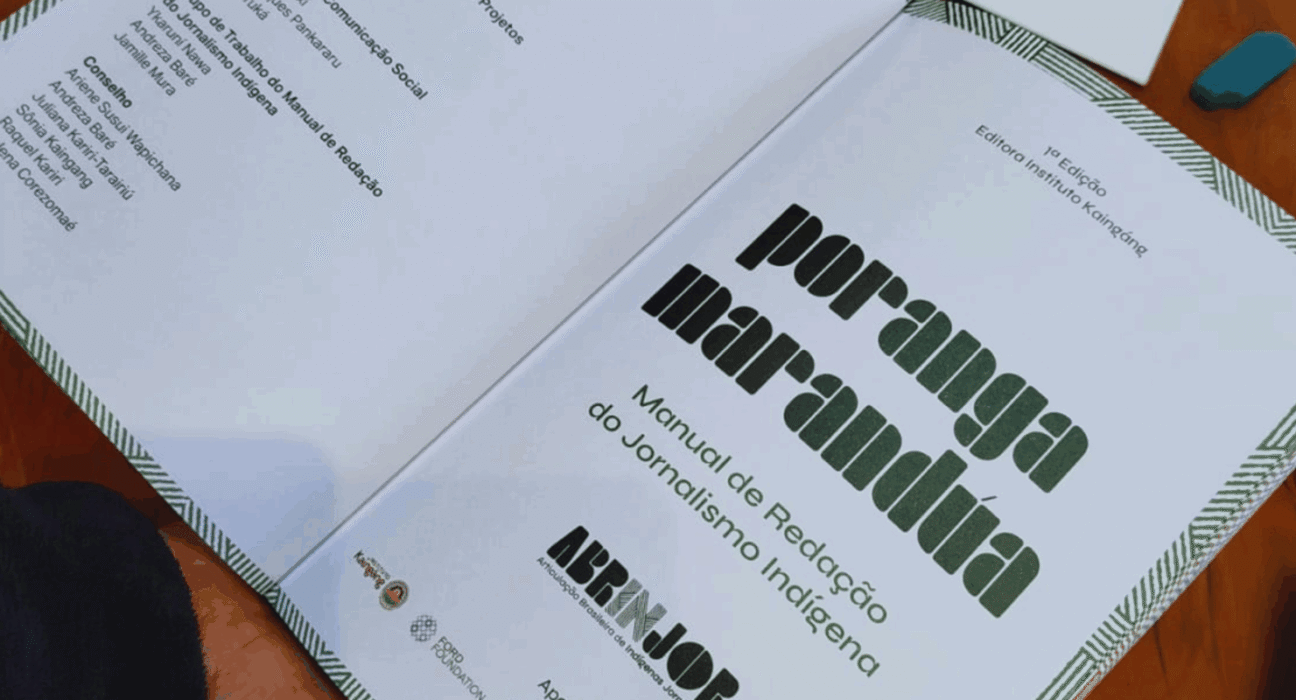 Jornalistas indígenas lançam manual inédito de comunicação
