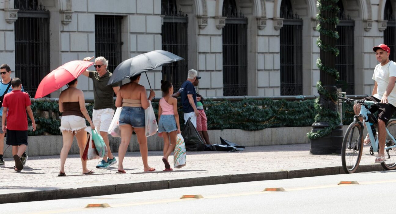Onda de calor eleva temperaturas em grande parte do país