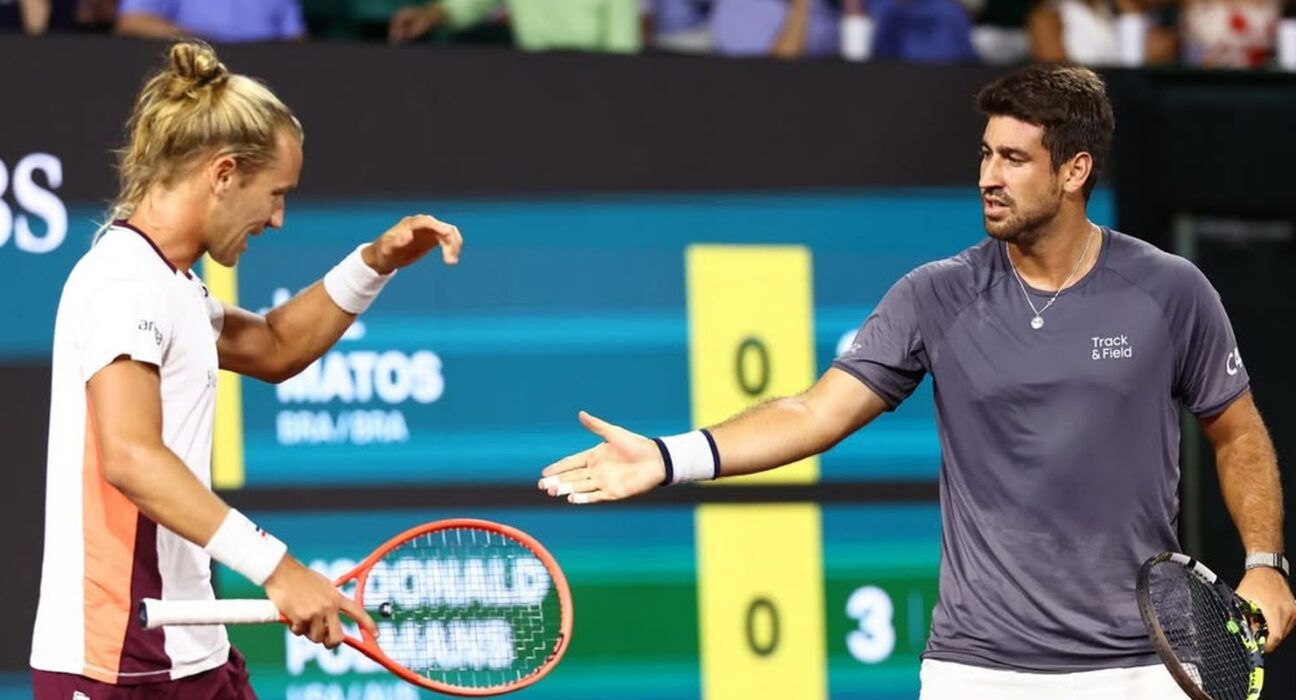 Rafael Matos e Orlando Luz vão à semi de duplas do ATP de Cincinnati