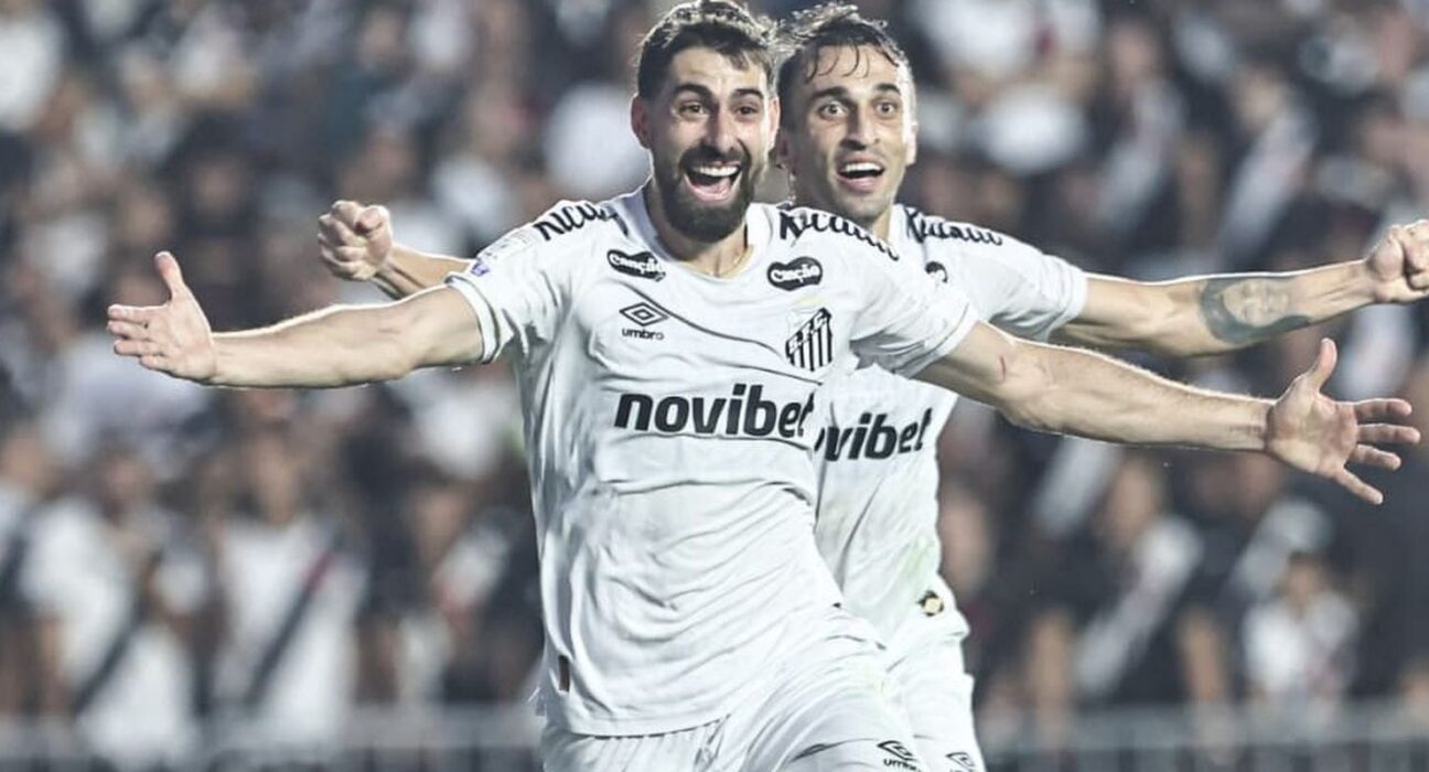 Santos desencanta no 2º tempo e atropela o Vasco pelo Brasileirão