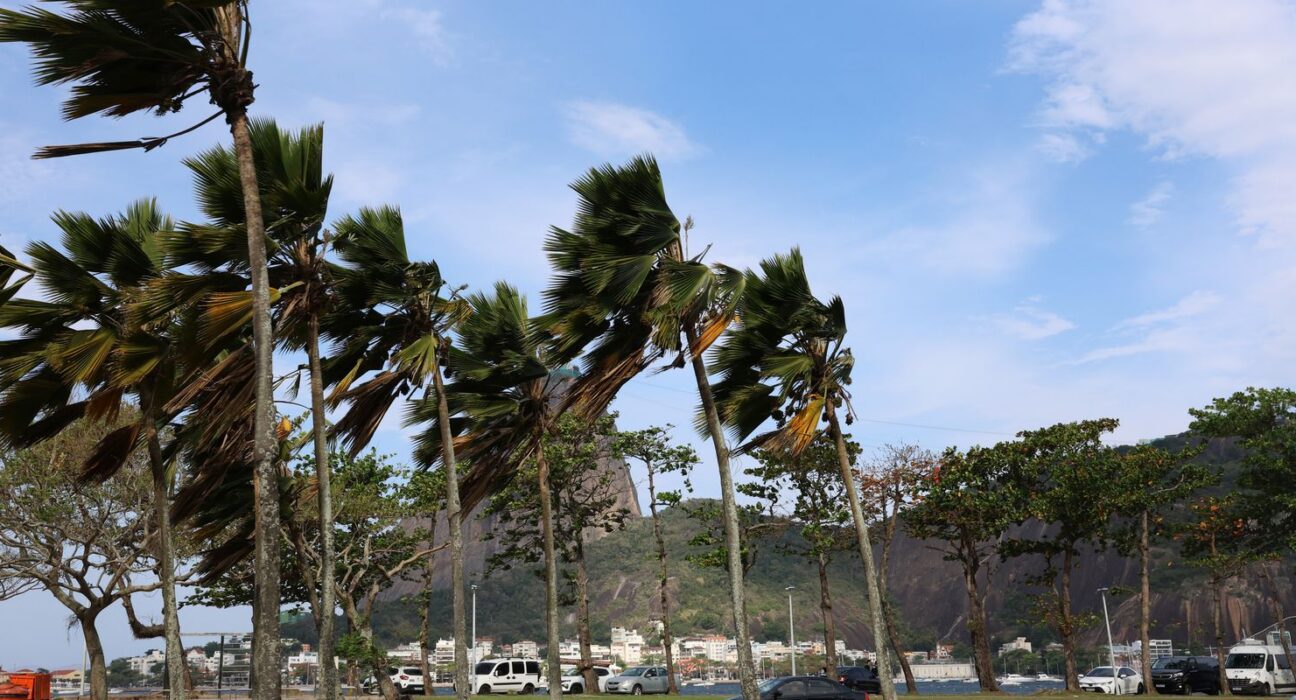 Defesa Civil alerta para ventos fortes na cidade do Rio