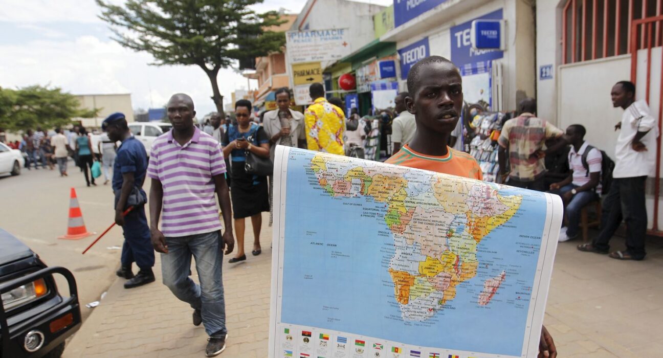 Novo mapa-múndi corrige tamanho da África, América do Sul e Ásia