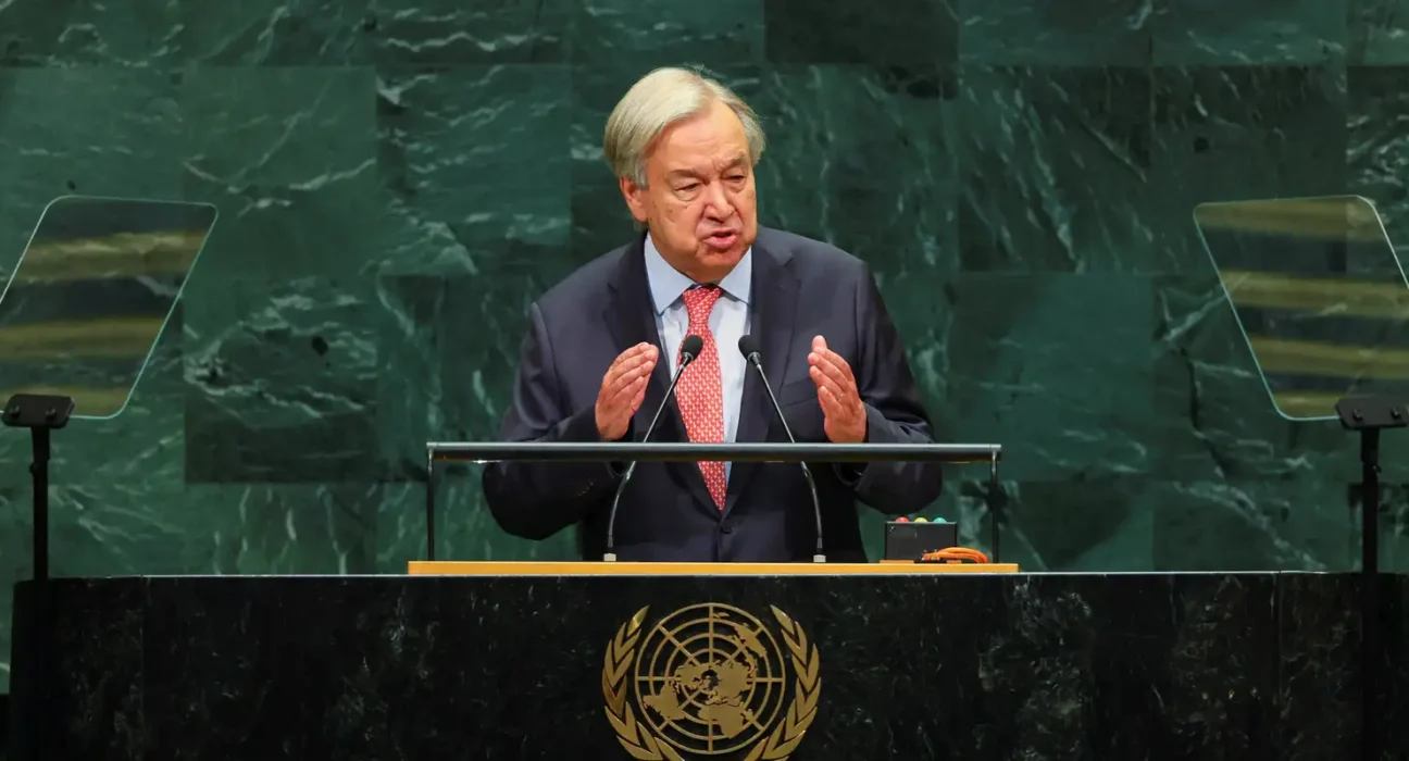 Secretário-geral da ONU alerta para avanço de guerras e riscos da IA