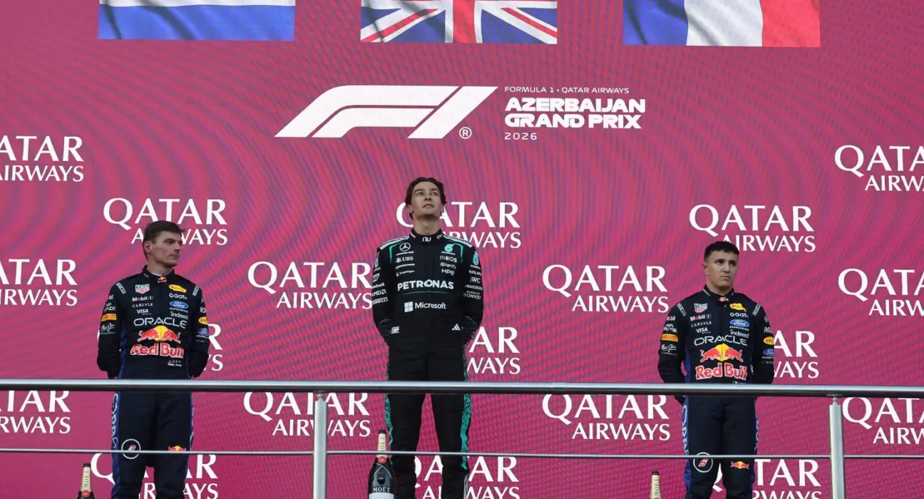 Fórmula 1: Russell supera Verstappen por 0.1s e vence GP do Azerbaijão