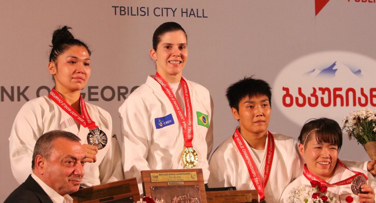 Brasil conquista três ouros no Mundial Paralímpico de Judô