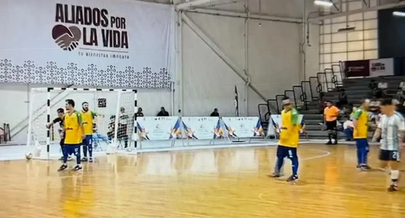 Contra a Argentina, Brasil é tetracampeão mundial de futsal down