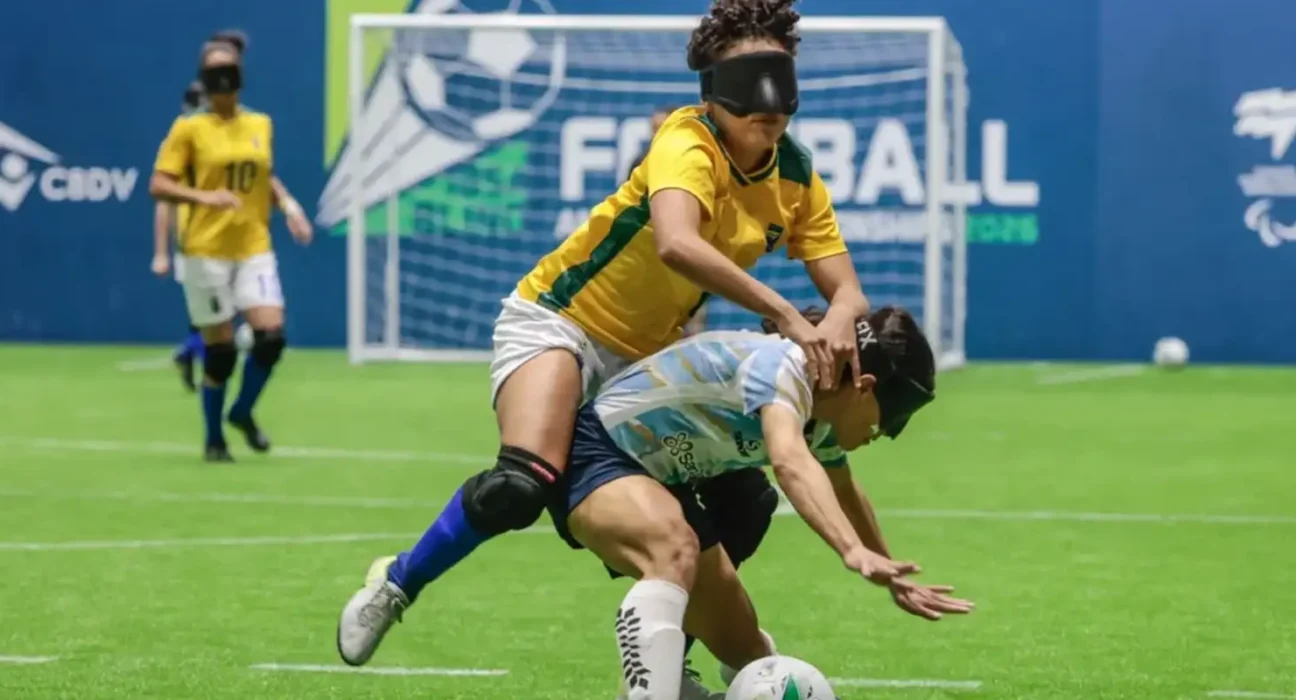 Brasileiras são vice-campeãs da Copa América de futebol de cegas