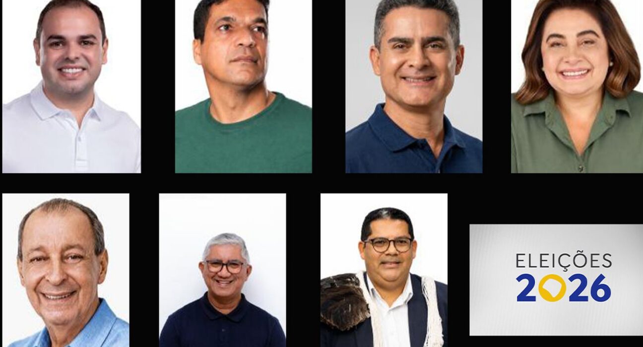 Sete candidatos concorrem ao governo do Amazonas; veja quem são