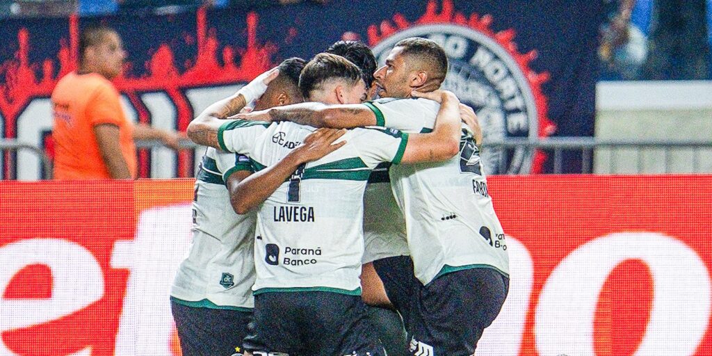 De virada, Coritiba vence Remo no fim da 25ª rodada do Brasileirão