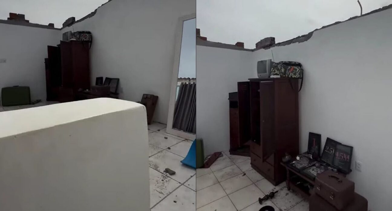 Morador de Pelotas mostra nas redes estragos causados por tempestade