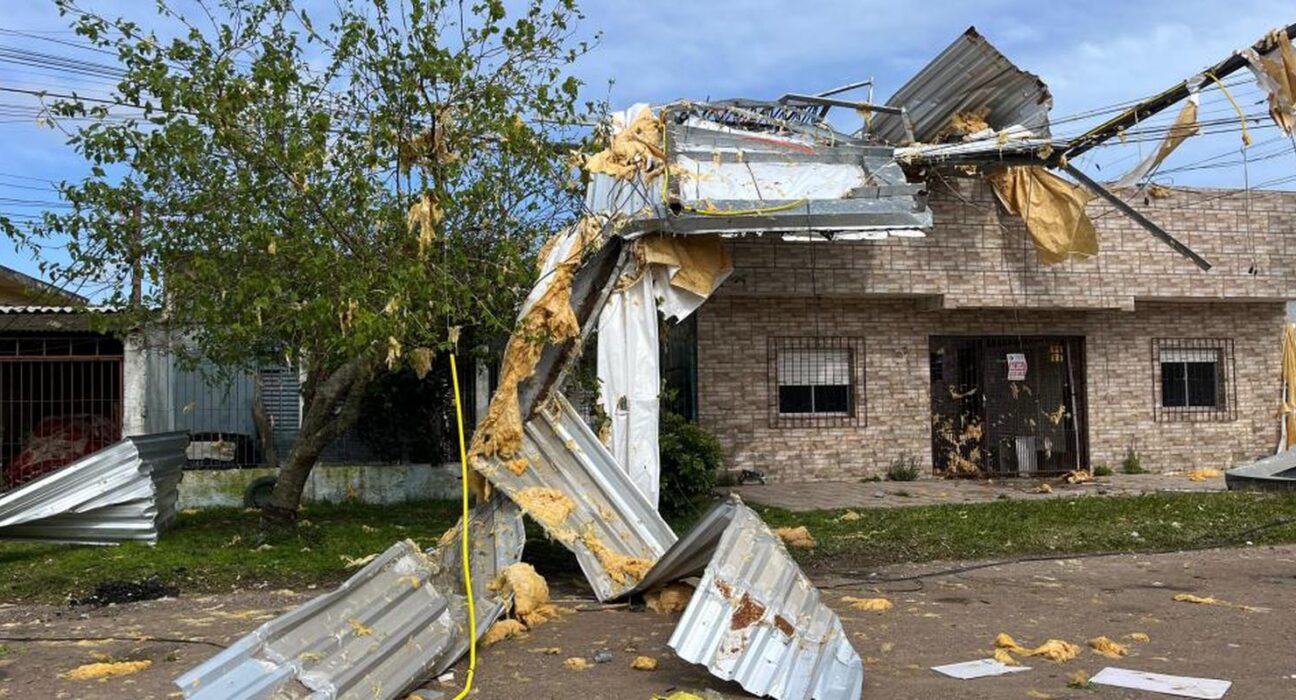 Temporais em Santa Catarina e Rio Grande do Sul afetam 4,8 mil casas
