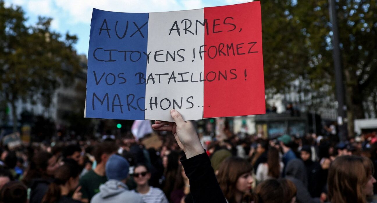 Protestos na França ocorrem sob forte esquema de segurança