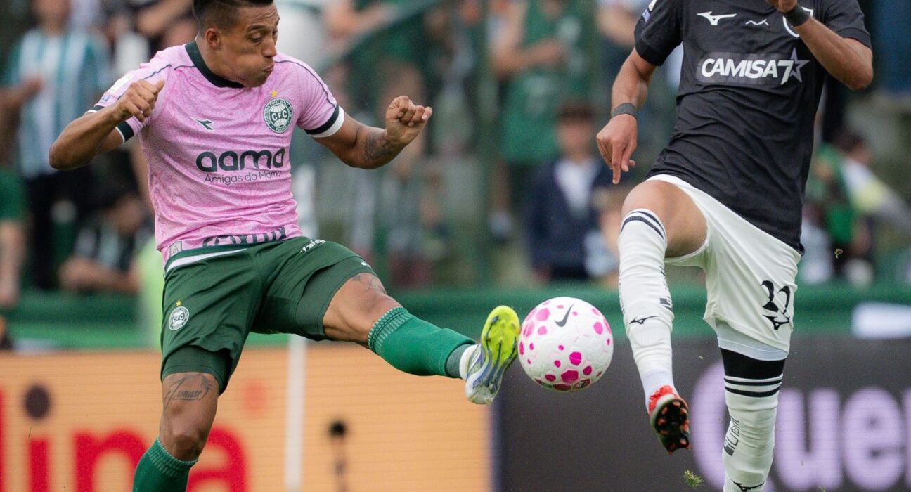 Coritiba e Botafogo empatam e mantêm jejum de vitórias no Brasileirão