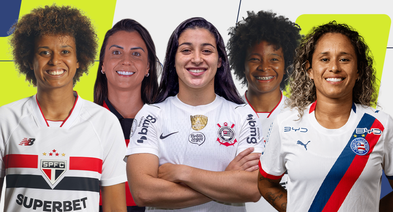 Prêmio TV Brasil Petrobras Para Elas revela meio-campistas finalistas