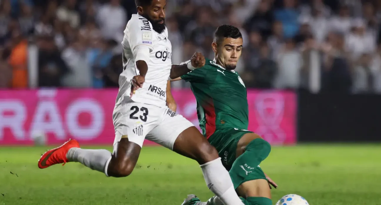 Brasileirão: Palmeiras fica no zero com o Santos e Flamengo agradece