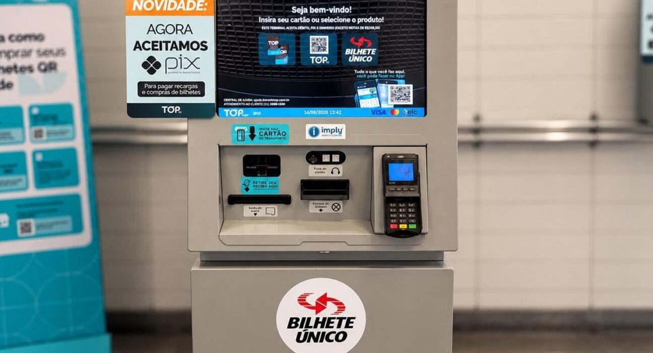 Metrô de São Paulo amplia uso do Pix no autoatendimento