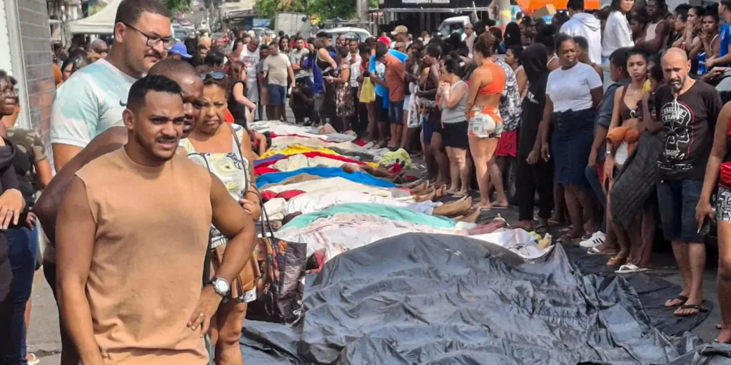 Movimentos sociais no Rio lembram vítimas da Operação Contenção