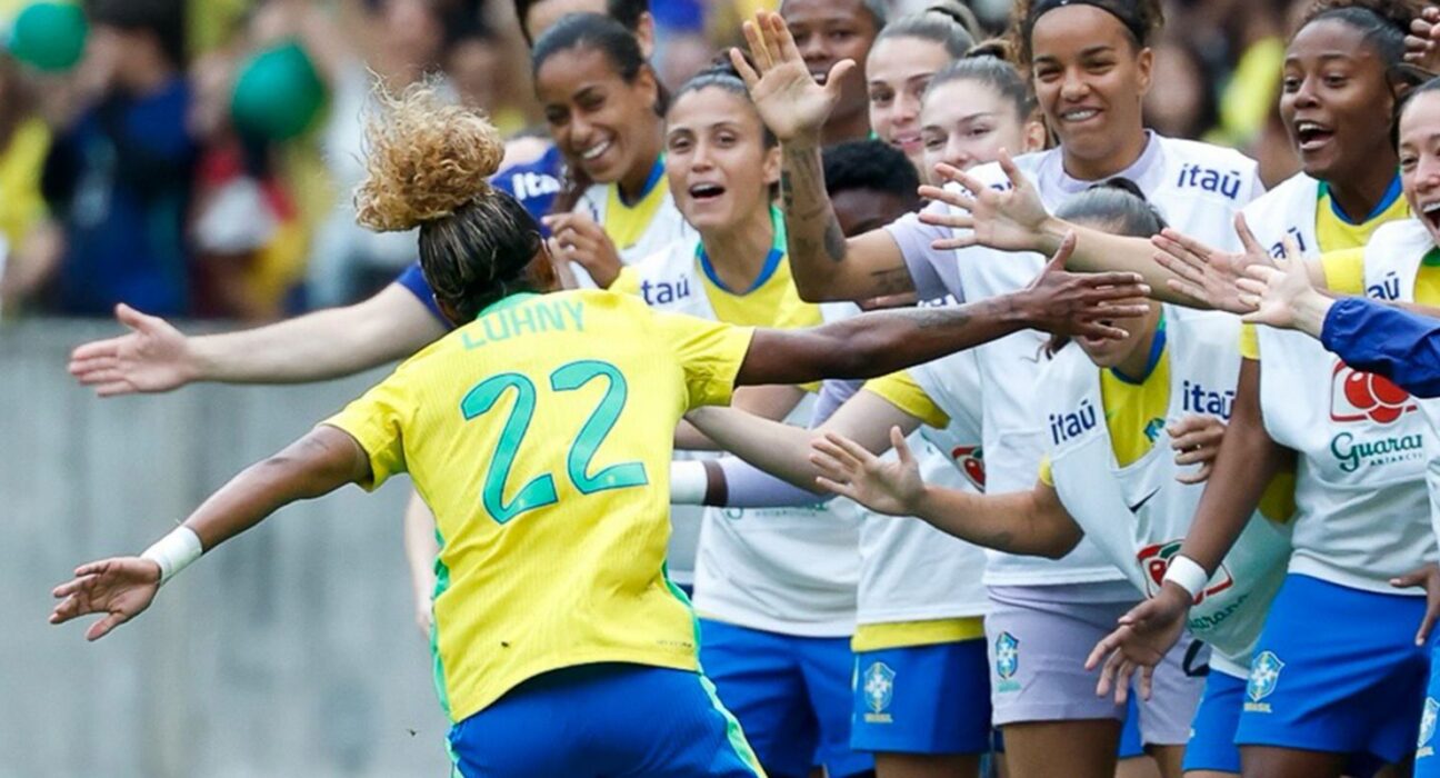Seleção feminina faz 3 a 1 na Argentina em primeiro jogo no Beira-Rio
