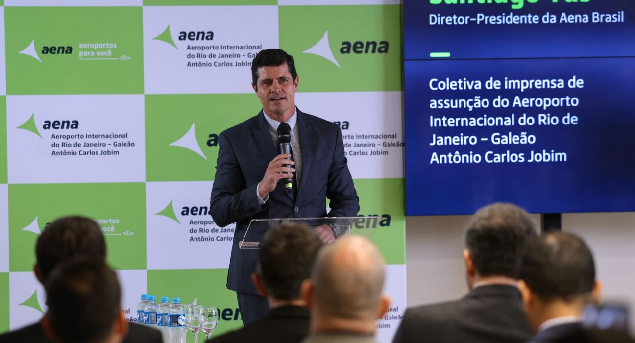 Aena assume Galeão e propõe aumentar destinos e frequência de voos